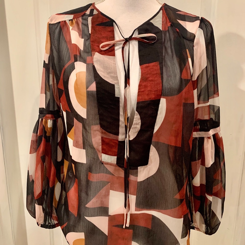 Olivia Palermo's Chelsea28 Sheer Blouse